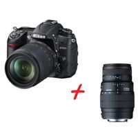 APPAREIL PHOTO NUMERIQUE NIKON D7000 + 18-105 VR + 70-300mm F4-5,6 DG APO