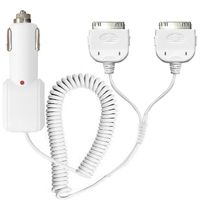 BATTERIE / CHARGEUR / ADAPTATEUR SKPAD Chargeur allume-cigare double connectique