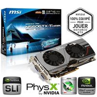 CARTE GRAPHIQUE MSI GTX560-Ti HAWK OC 1Go GDDR5 TF III