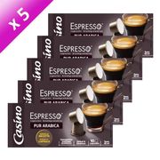 CAFE-CHICOREE CASINO Espresso Pur Arabica x5