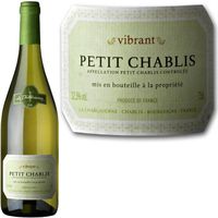 VIN BLANC La Chablisienne Petit Chablis "Vibrant" 2008