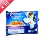 REPAS POUR ANIMAUX FELIX Effilés Viande 10X400g
