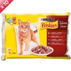  FRISKIES Pâtée Multivitaminée au Poisson x10