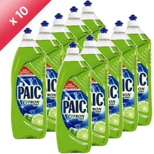 LIQUIDE VAISSELLE PAIC Citron Vert 750ml (x10) LIQUIDE VAISSELLE PAIC Citron Vert 750ml (x10)