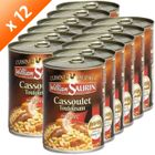 PLAT A BASE DE VIANDE W.SAURIN Cassoulet Toulousain 420g  (x12)
