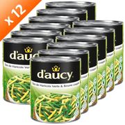 HARICOT-FLAGEOLET D'AUCY duo haricot vert & haricot beurre 455GX12