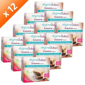 GOÛTER MINCEUR DUKAN Dukatine barres de Son Natures (x12)