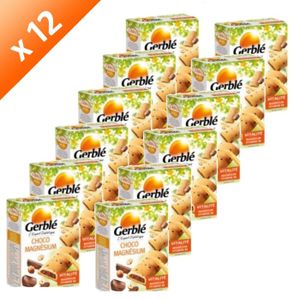 GOÛTER MINCEUR GERBLE Biscuit Choco Magnésium 200g