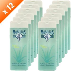 GEL - CREME DOUCHE LE PETIT MARSEILLAIS Douche Aloe Vera 650ml (x12) GEL - CREME DOUCHE LE PETIT MARSEILLAIS Douche Aloe Vera 650ml (x12)