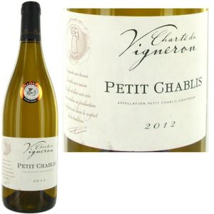 VIN BLANC Domaine Millet Petit Chablis 2012 x1 VIN BLANC Domaine Millet Petit Chablis 2012 x1