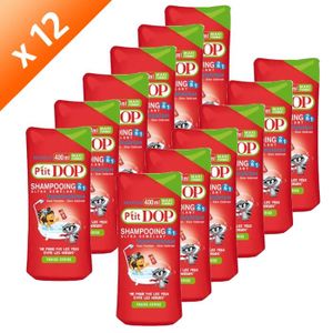 SHAMPOING - DÉMÊLANT PTIT DOP Shampoing Fraise Cerise (x12) SHAMPOING - DÉMÊLANT PTIT DOP Shampoing Fraise Cerise (x12)