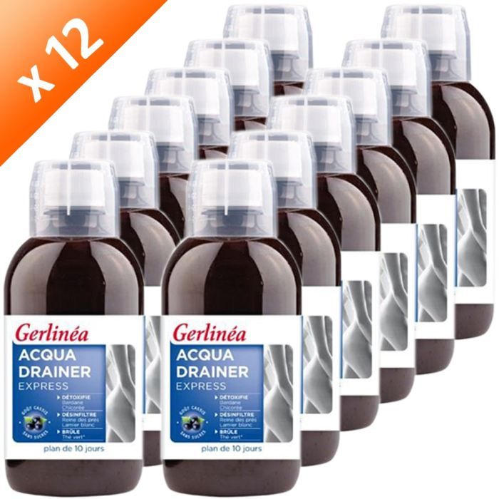 gerlinea draineur express nutri soin 500ml (x12) - Achat gerlinea draineur express nutri soin 500ml (x12) - Achat