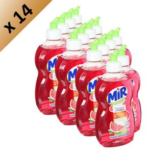 LIQUIDE VAISSELLE MIR Vaisselle Pamplemousse et Orange 500ml (x14) LIQUIDE VAISSELLE MIR Vaisselle Pamplemousse et Orange 500ml (x14)