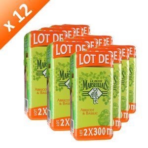 GEL - CREME DOUCHE LE PETIT MARSEILLAIS Douche Abricot/Basilic (x24) GEL - CREME DOUCHE LE PETIT MARSEILLAIS Douche Abricot/Basilic (x24)