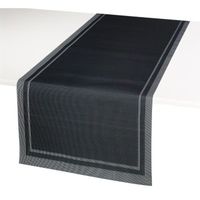 Chemin de Table en PVC YUCO BASALTE 46x140cm Chemin de Table en PVC YUCO BASALTE 46x140cm