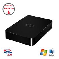 DISQUE DUR EXTERNE WD Elements SE USB 3.0 1000 Go