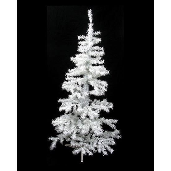 Sapin de No&euml;l 180cm blanc Achat / Vente sapin de no&euml;l