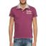DEELUXE Polo Terry Homme Aubergine