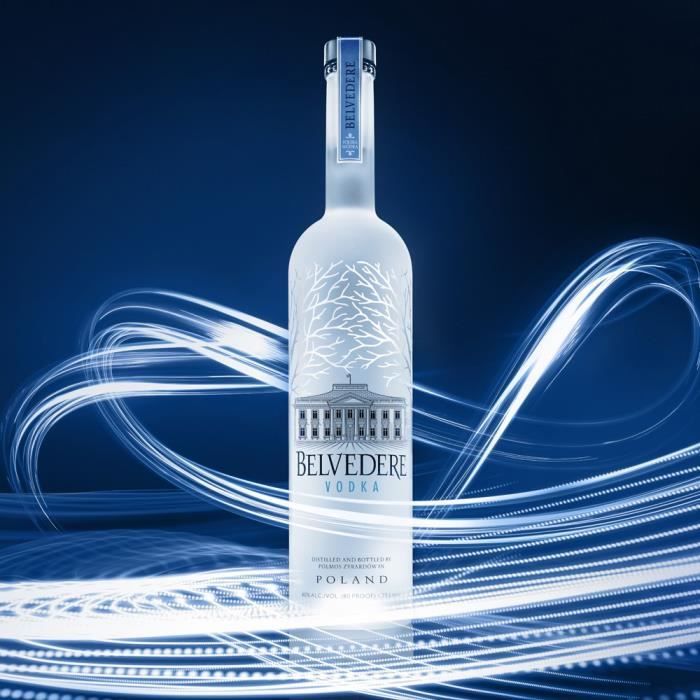 Vodka Belvedere Night Saber 70cl 40° - Achat / Vente Vodka Vodka ...