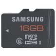 CARTE MEMOIRE SAMSUNG Carte Micro SD 16 Go Plus