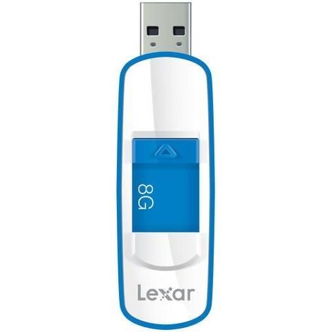 Lexar JumpDrive S73 8Go Bleue et Blanche   Achat / Vente CLE USB Lexar