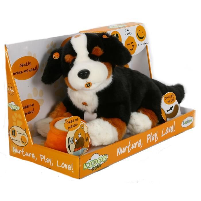 peluche chien noir