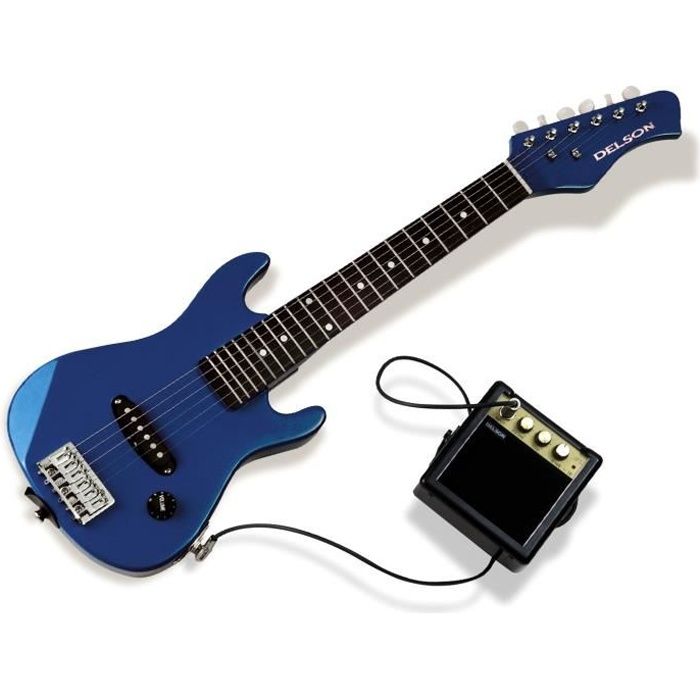 DELSON Guitare Electrique enfant + Mini Ampli Achat / Vente guitare