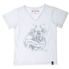  LEE COOPER KIDS T-Shirt Sacha Blanc Garçon
