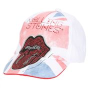 CASQUETTE ROLLING STONES Casquette Fille Blanche