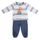 PYJAMA - CHEMISE DE NUIT  WINNIE AND TIGGER Pyjama 2 pièces Garçon Bleu
