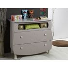 ARMOIRE-BIBLIOTHEQUE-COMMODE ROUMANOFF Commode Linea Sable