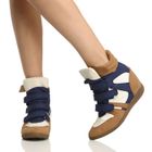 BASKET JET 7 Sneakers Compensées Mosette Femme