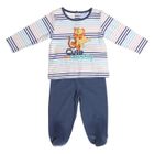 PYJAMA - CHEMISE NUIT   WINNIE AND TIGGER Pyjama 2 pièces Garçon Bleu