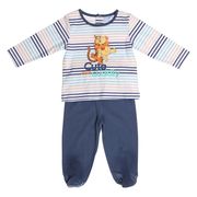 PYJAMA - CHEMISE DE NUIT  WINNIE AND TIGGER Pyjama 2 pièces Garçon Bleu