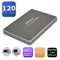 DISQUE DUR SSD PNY 120Go SSD Professionnel 2.5"