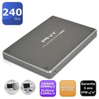 DISQUE DUR SSD PNY 240Go SSD Professionnel 2.5"