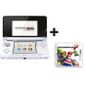 DS 3DS BLANC ARCTIQUE + MARIO KART 7 3D