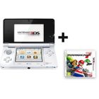  3DS BLANC ARCTIQUE + MARIO KART 7 3D