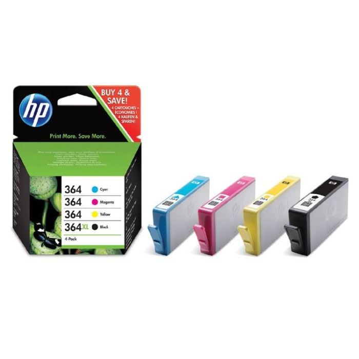 Multipack HP 364 4 cartouches (CZ676EE) Achat / Vente Multipack HP