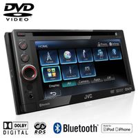  JVC KW-AV61BTE Autoradio DVD 2 Din 6.1 pouces USB