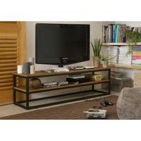 FACTO Meuble TV 120 cm chêne/métal FACTO Meuble TV 120 cm chêne/métal