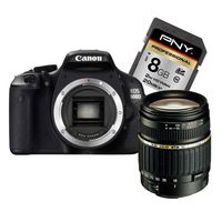 APPAREIL PHOTO NUMERIQUE CANON EOS 600D + 18-200 + SD