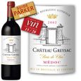 VIN ROUGE Château Greysac Médoc Cru Bourgeois Supérieur 2002