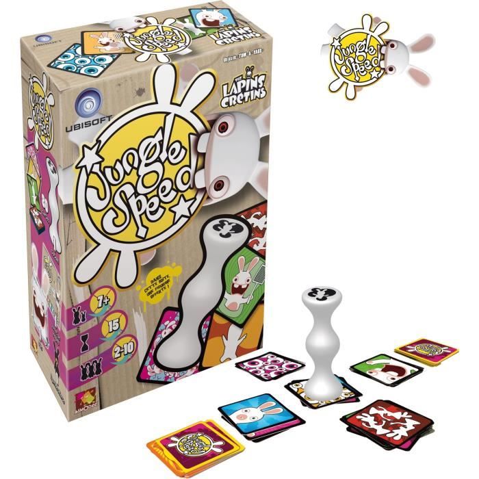 Jeux de société Asmodée Jungle Speed Lapins Crétins  La Minuté Bébé