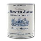 VIN ROUGE Château Le Monteil d'Arsac Cru Bourgeois 2007