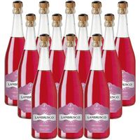 Espagne: Carton de 12 Viala Lambrusco rosé Espagne: Carton de 12 Viala Lambrusco rosé