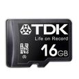 CARTE MEMOIRE TDK Micro SD 16 Go Classe 4