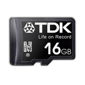CARTE MEMOIRE TDK Micro SD 16 Go Classe 10 CARTE MEMOIRE TDK Micro SD 16 Go Classe 10