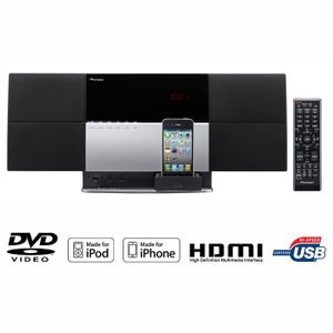 PIONEER X-SMC1-S Chaine Hifi silver