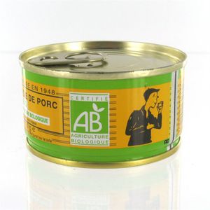 Pâté de Foie de Porc Bio 3x 130g Lou Gascoun